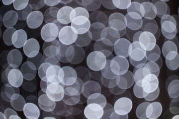 Bokeh blurred glare abstract background