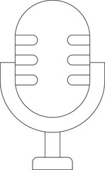 computer technology icon               mic and audio