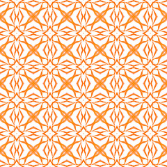 Tiled watercolor background. Orange alluring