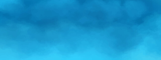 Abstract blue watercolor background for book cover or wedding card design. Pastel color for design watercolor vector illustration. abstract blue gradient digital art brush painted watercolor vector. 