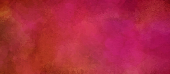 Abstract watercolor weathered light and vibrant red and orange background for the web and advertisements. Grunge red watercolor background with space for text. 