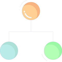 big data icon           hierarchy and structure