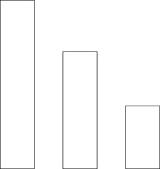 big data icon         bar graph and growth
