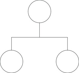 big data icon         hierarchy and structure