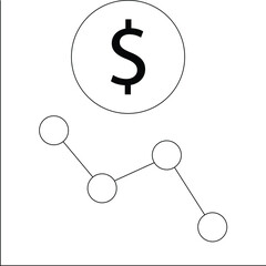 big data icon         analysis and stadistics