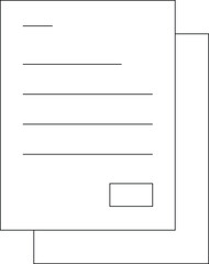 big data icon         document and paper