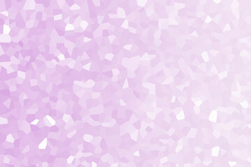 Delicate, soft, blurred mosaic crystal geometric shape texture background gradient pastel magenta lilac purple white color.