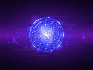 2d illustration dollar sign with background 