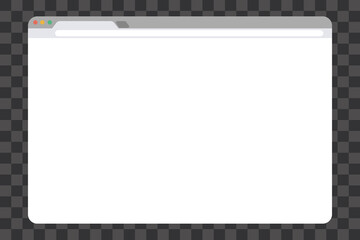 search bar window vector illustration set collection isolated on white background