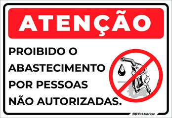 PLACA, ABASTECIMENTO