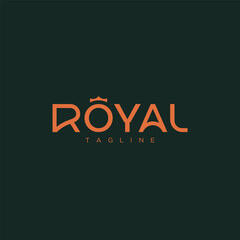 Royal. Logo template.