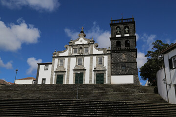 The church of Nossa Senhora da Estrela in Ribeira Grande, Sao Miguel island, Azores