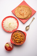 Choley, Chana curry or chickpea masala