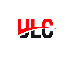 ULC Letter Initial Logo Design Vector Illustration