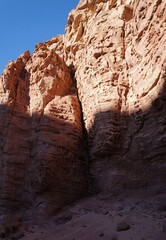 Hiking in Nahal Amir, South Israel