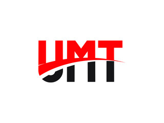 UMT Letter Initial Logo Design Vector Illustration