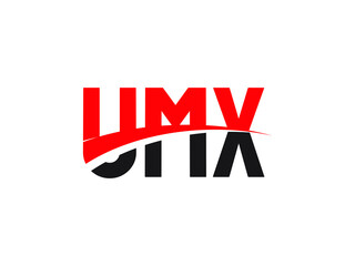 UMX Letter Initial Logo Design Vector Illustration