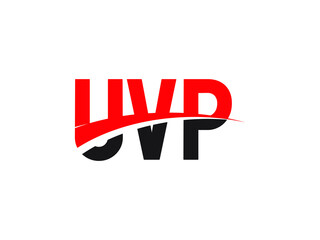 Fototapeta premium UVP Letter Initial Logo Design Vector Illustration