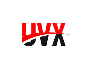 UVX Letter Initial Logo Design Vector Illustration