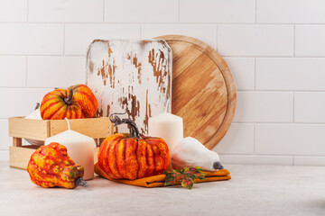 Autumn kitchen decor