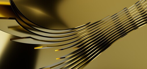gold background 3d premium elegant