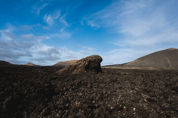 volcanic landscape
