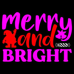 Obraz premium Merry and bright