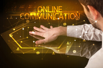 Navigating social networking with social icons