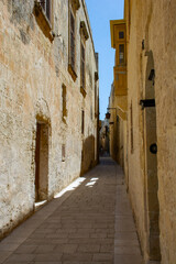 Mdina - Malta Streets