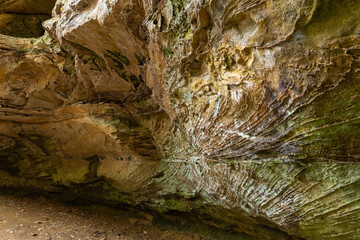 cave wall detail