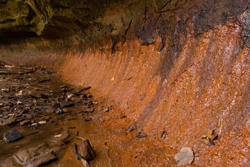 Fototapeta premium cave wall texture