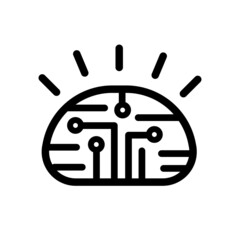 brain outline icon