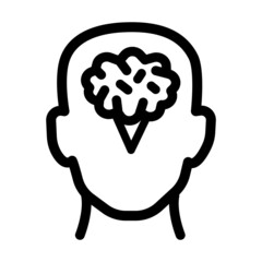 brain outline icon