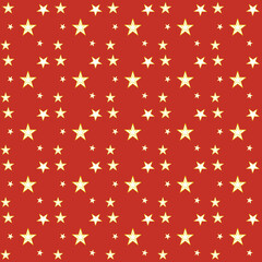 Seamless pattern design for paper printing.Star pattern design.