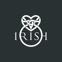 ireland, irish Scandinavian sacred symbol and ornament