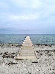 pier on the beach