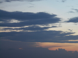 clouds in the sky