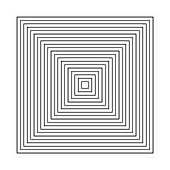 black and white square labyrinth