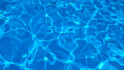Swimming pool surface abstract background