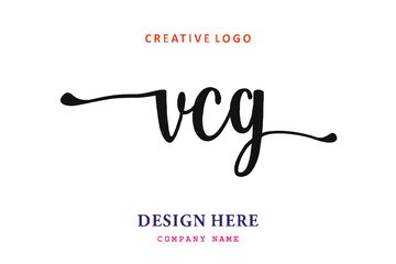VCG lettering logo is simple, easy to understand and authoritative