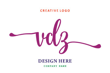VDZ lettering logo is simple, easy to understand and authoritative