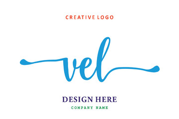 VEL lettering logo is simple, easy to understand and authoritative