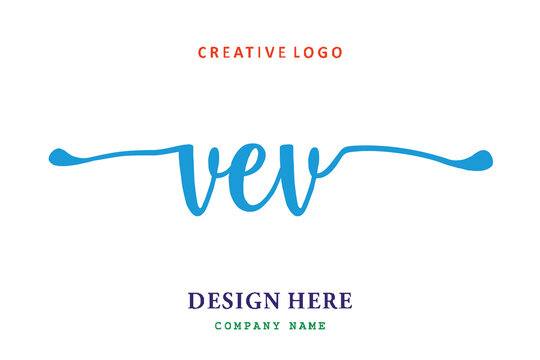 VEV lettering logo is simple, easy to understand and authoritative