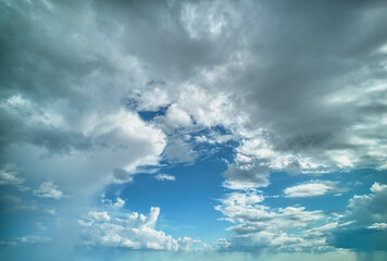 Fototapeta na wymiar Epic Florida Tropical Skies