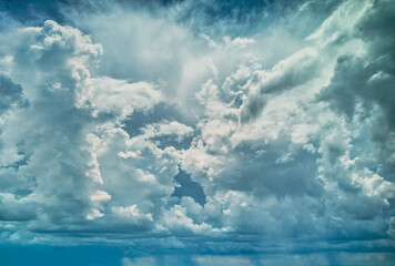 Fototapeta na wymiar Epic Florida Tropical Skies