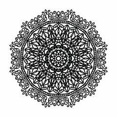 decorative concept abstract mandala illustration