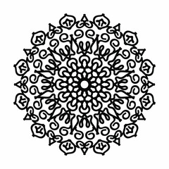 decorative concept abstract mandala illustration