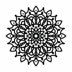 decorative concept abstract mandala illustration