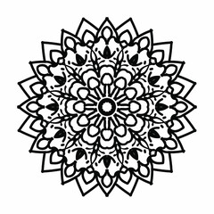 decorative concept abstract mandala illustration
