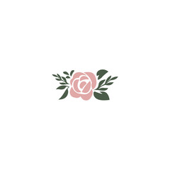 Rose logo design
